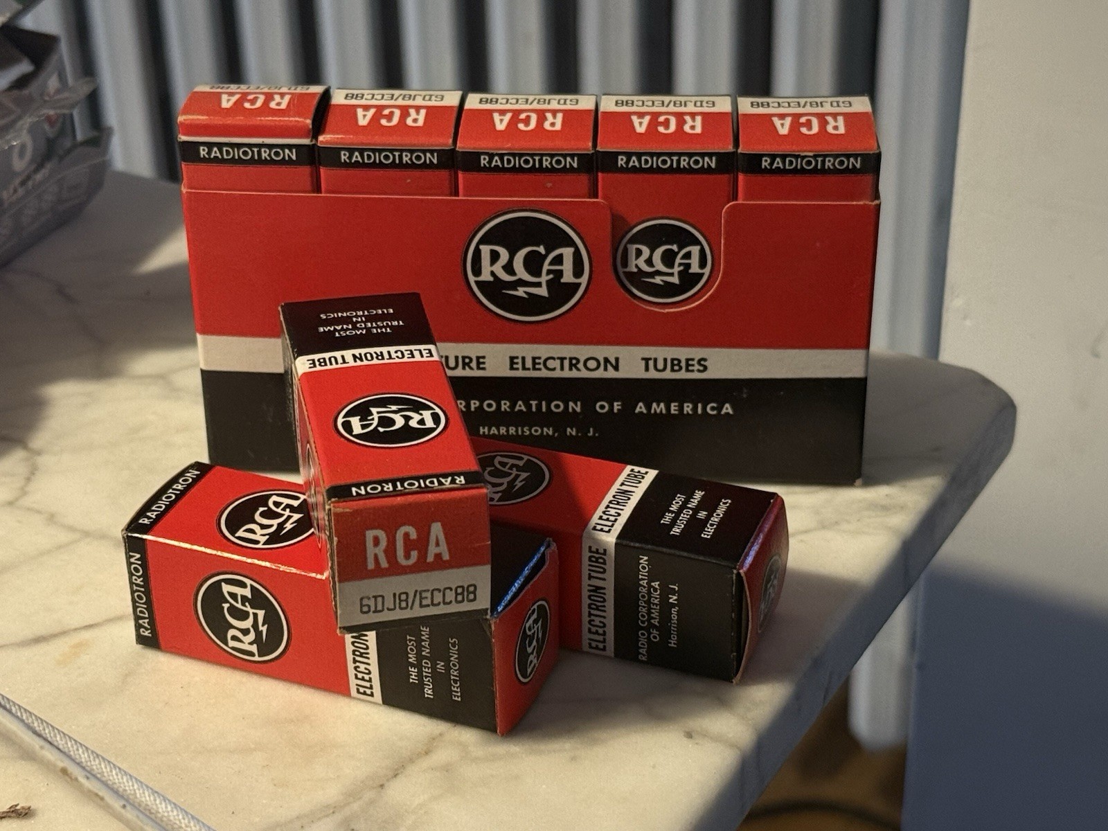 RCA ECC88 6DJ8 Valve New NOS Made In Germany