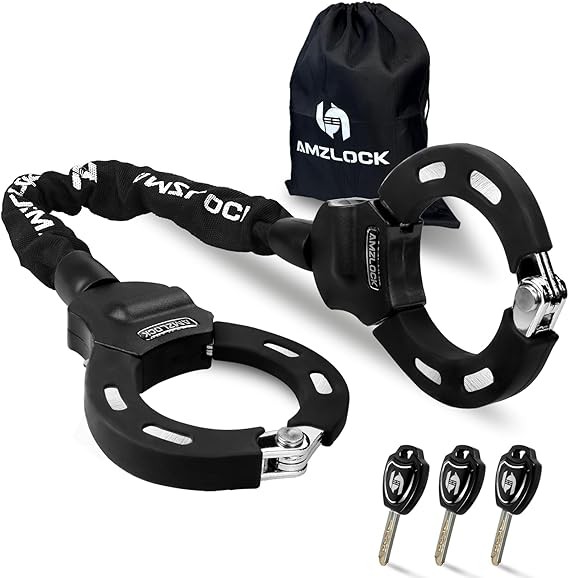 Scooter Lock, Electric Scooter Locks Anti Theft,8 mm Thick Bike Locks Heavy Duty