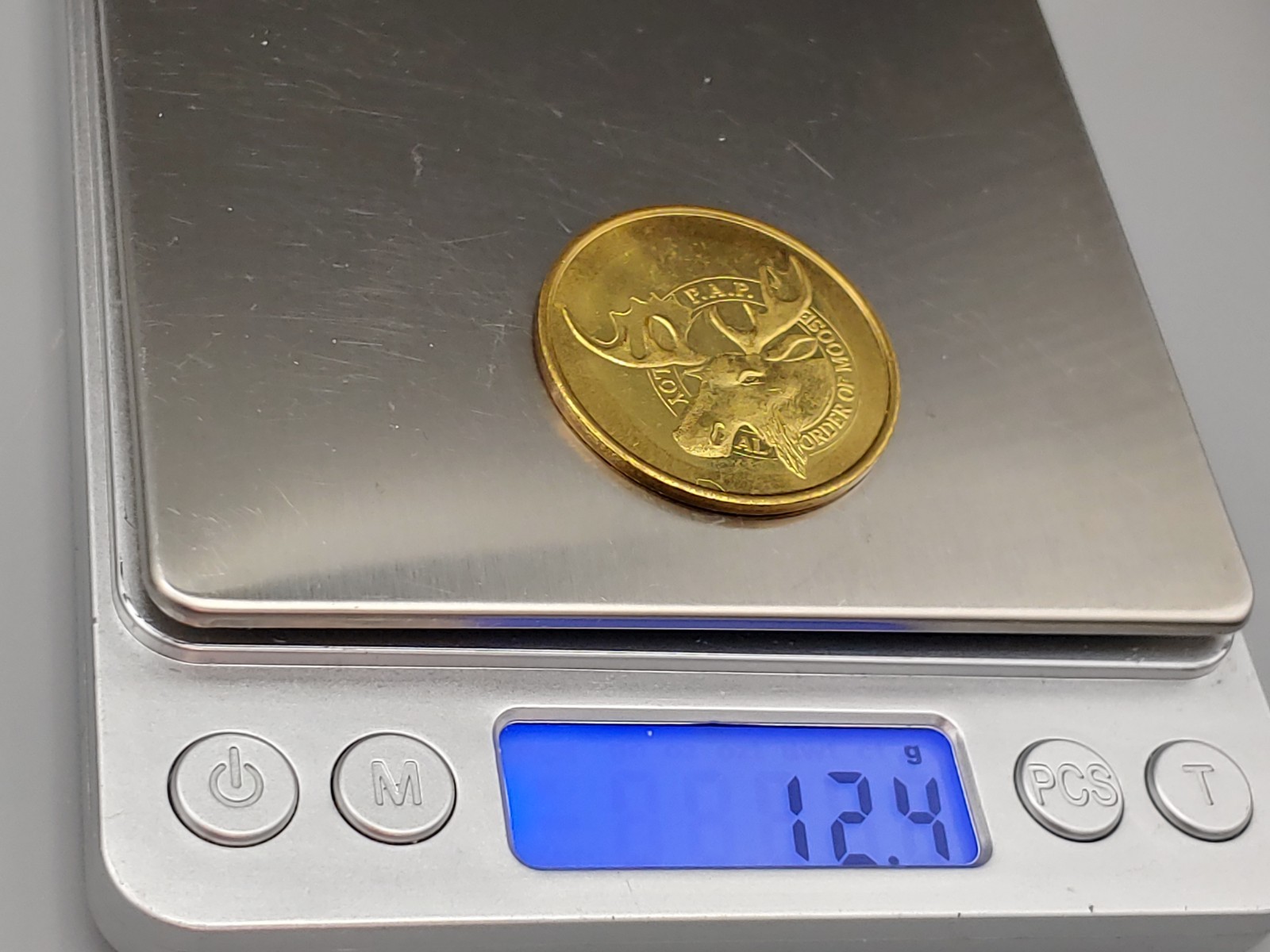 1978 Moose Token Georgia Huch Howell President Bronze 34.1mm 12.4g Vintage (#2)