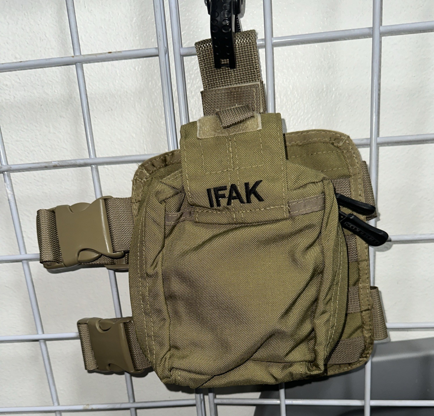 NEW S.O. Tech SOF Issued IFAK Medical Pouch Molle with drop leg panel