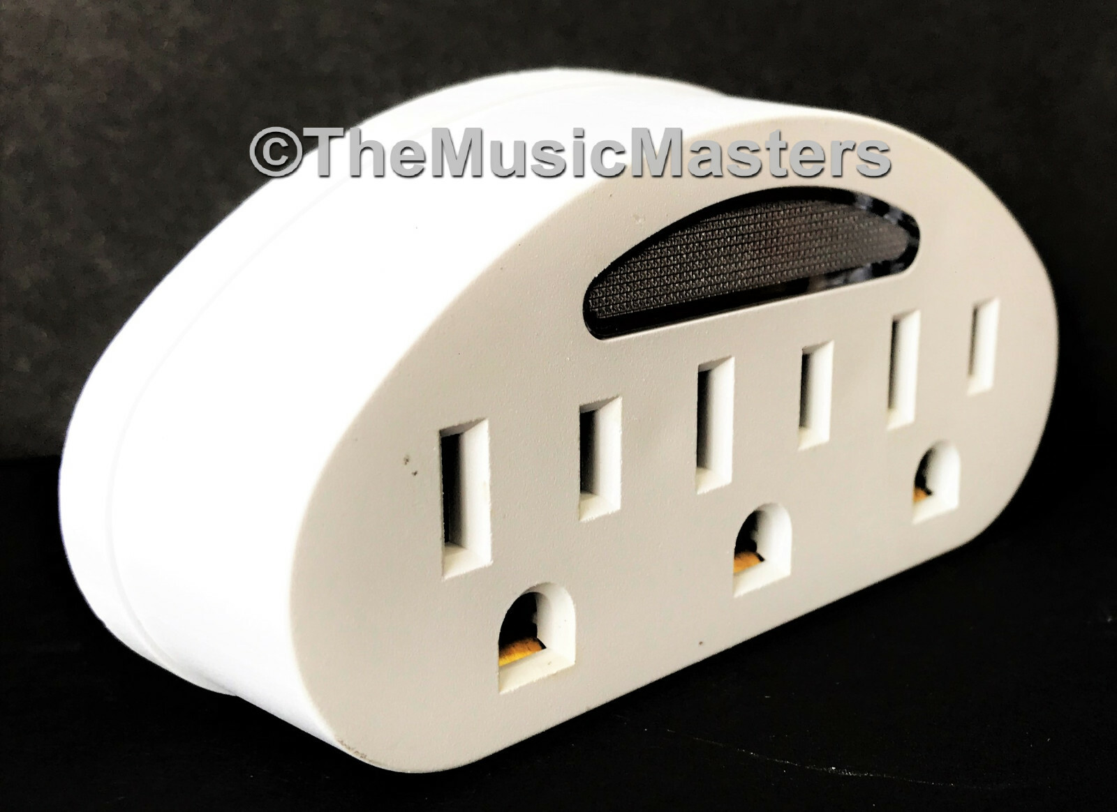 2X Sensor LED Light 3 Outlet Wall Plug Electric Adapter Power Splitter UL Listed