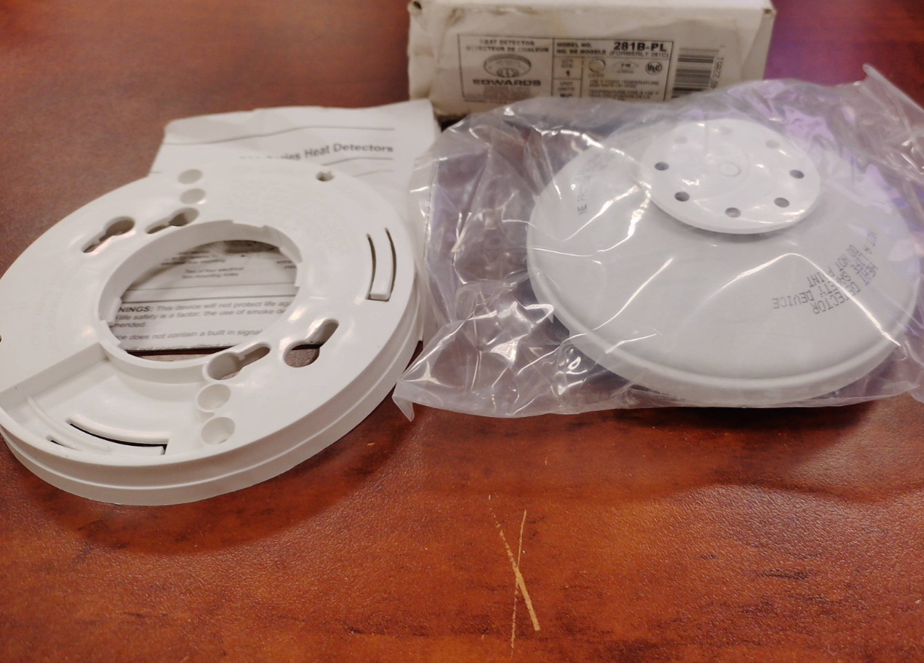 Edwards Signaling 281B-PL Heat Detector