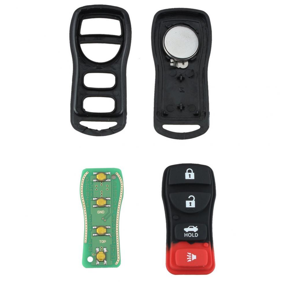 Auto Car Keyless Entry Remote Control 4 Buttons Keys Fob Clicker