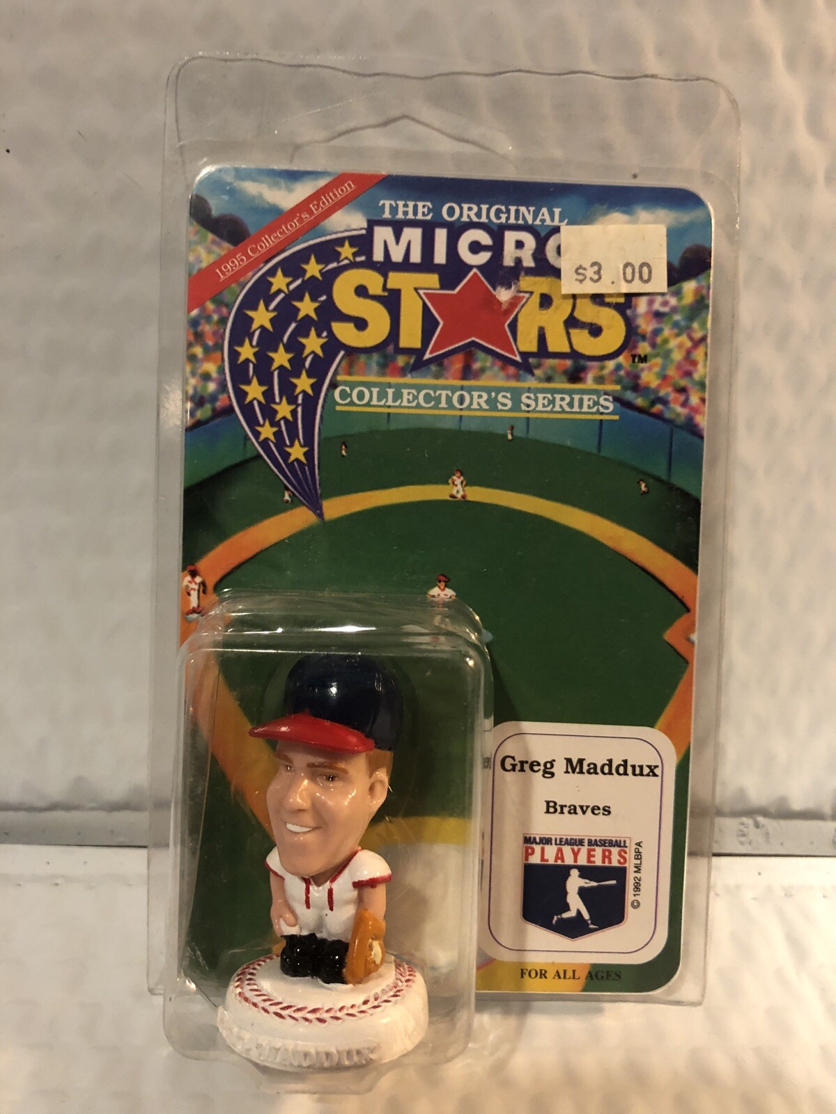 1995 MLB MICRO STARS Greg Maddux Atlanta Braves
