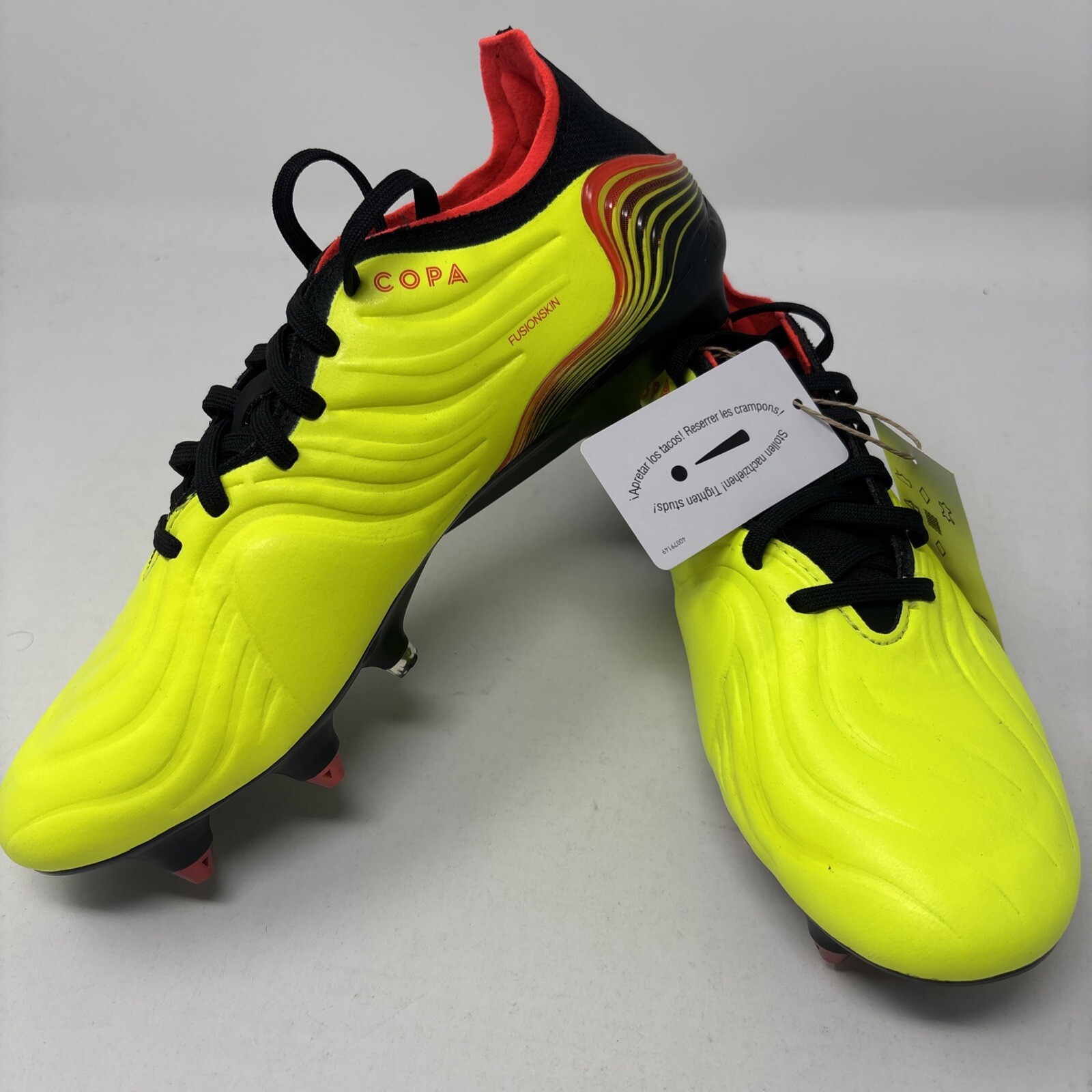 adidas Mens 6.5 Womens 7.5 COPA SENSE.1 SG Soccer Cleats Game Data Pack GY8935