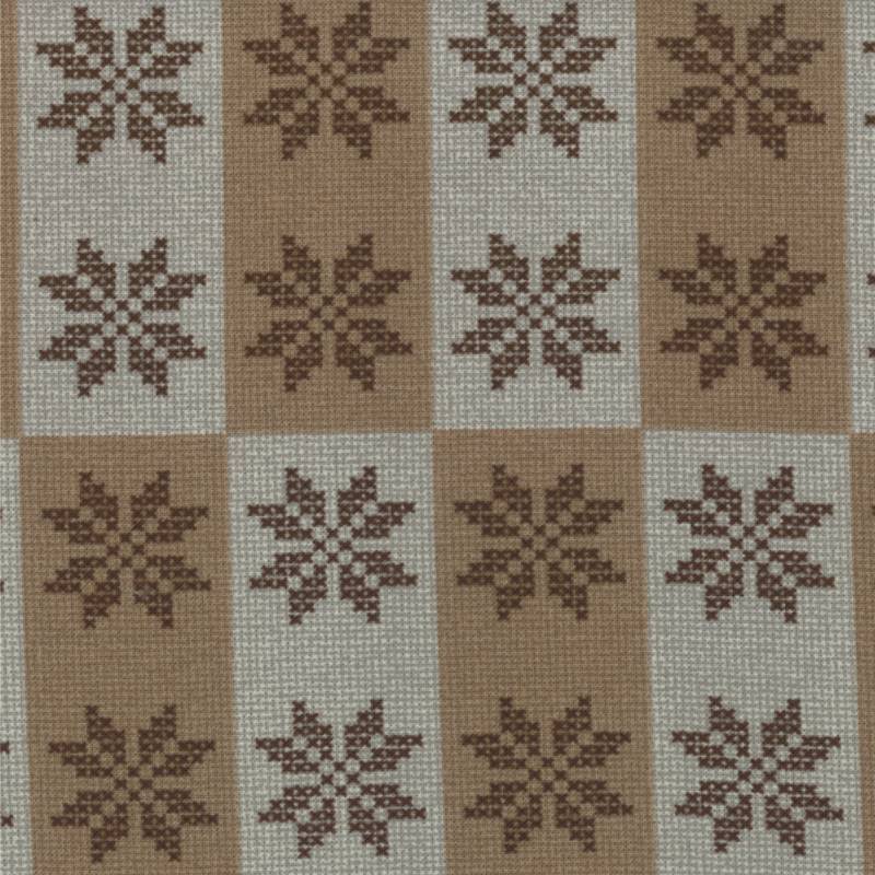 Moda Fabric ~ Nature's Basket  ~1/2 yard ~Blackbird Designs ~ Wicker Sky 2722 11