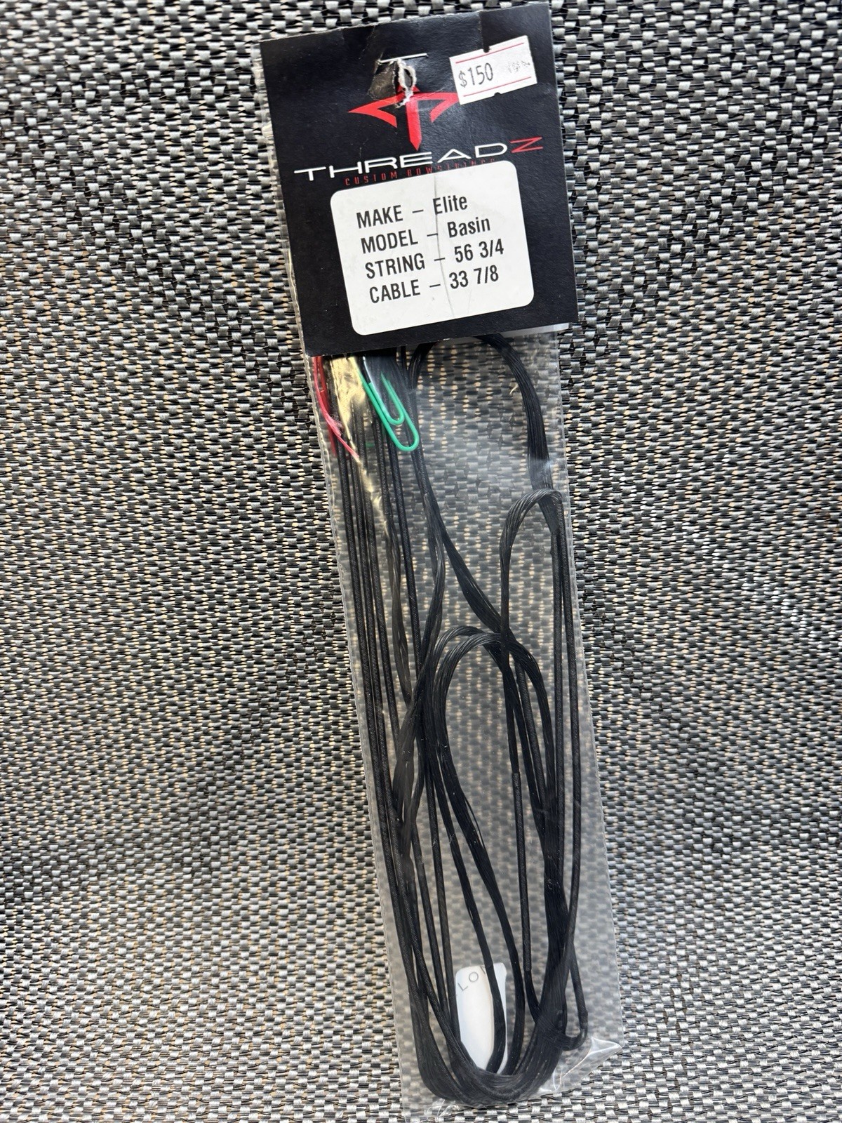Threadz Custom Bowstrings for Elite Basin Compound Bow