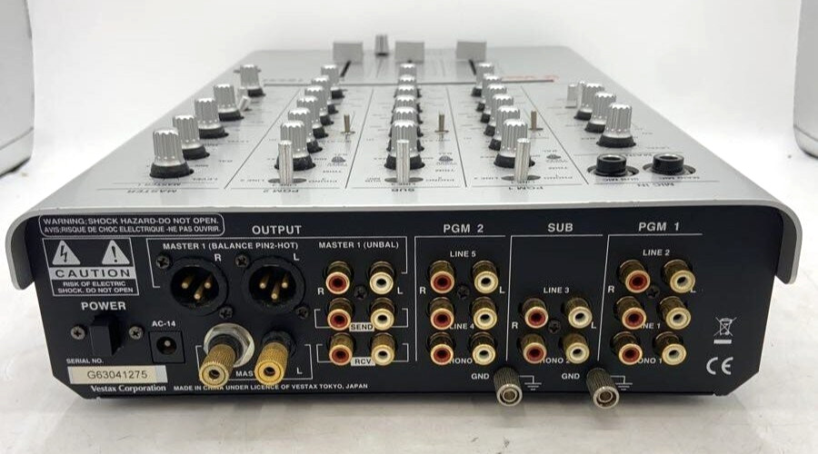 Vestax DJ Mixer Mixing Controller VMC-185XL