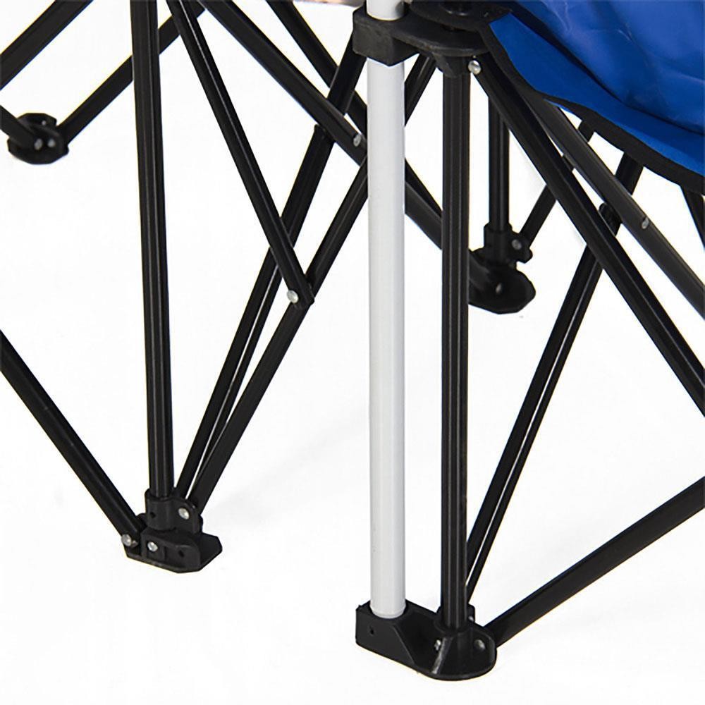 Foldable Picnic Beach Camping Double Chair Umbrella Table Cooler Fishing Fold US