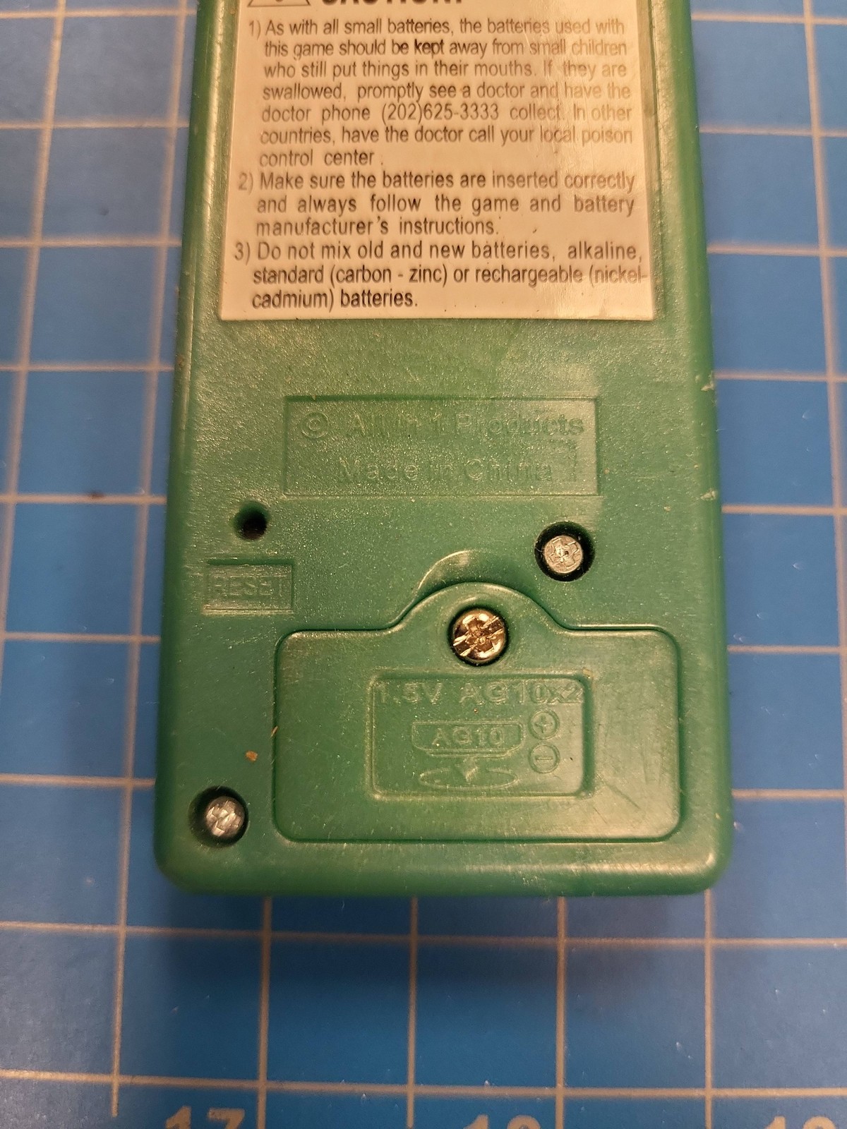 MyQ Numbers Handheld Game Vintage Electronic Math Learning Toy Pocket Size