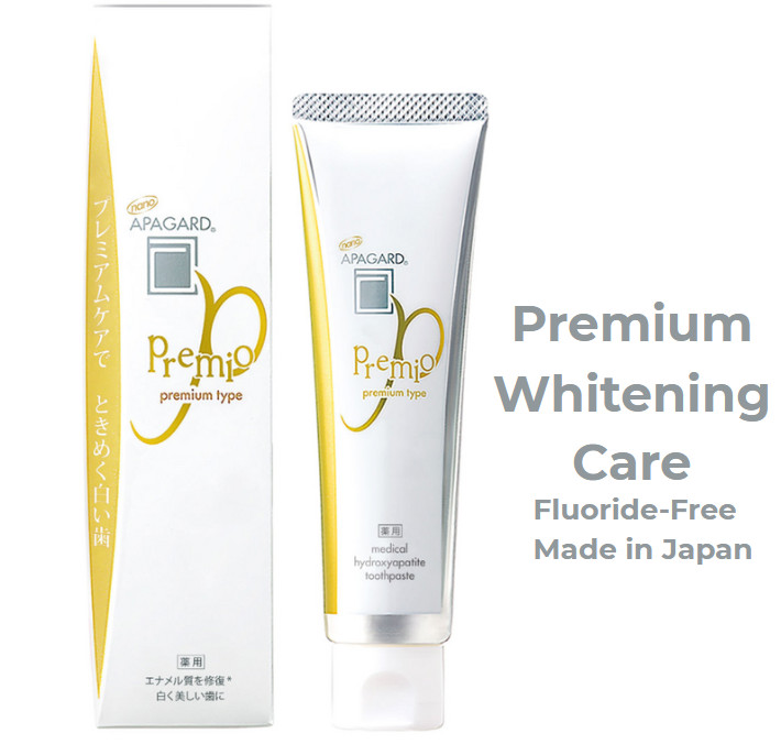 Apagard Premio Toothpaste 105g Japanese Whitening Enamel Care Hydroxyapatite