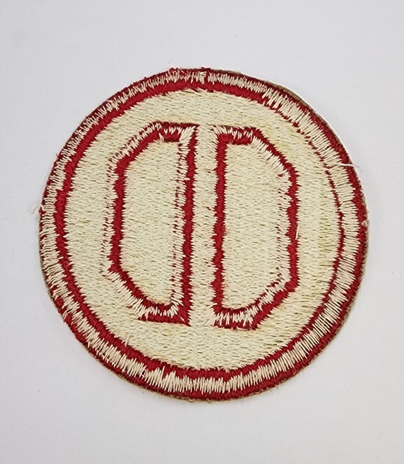 Original WWII US Army 31st Division Patch No Glow Cut Edge