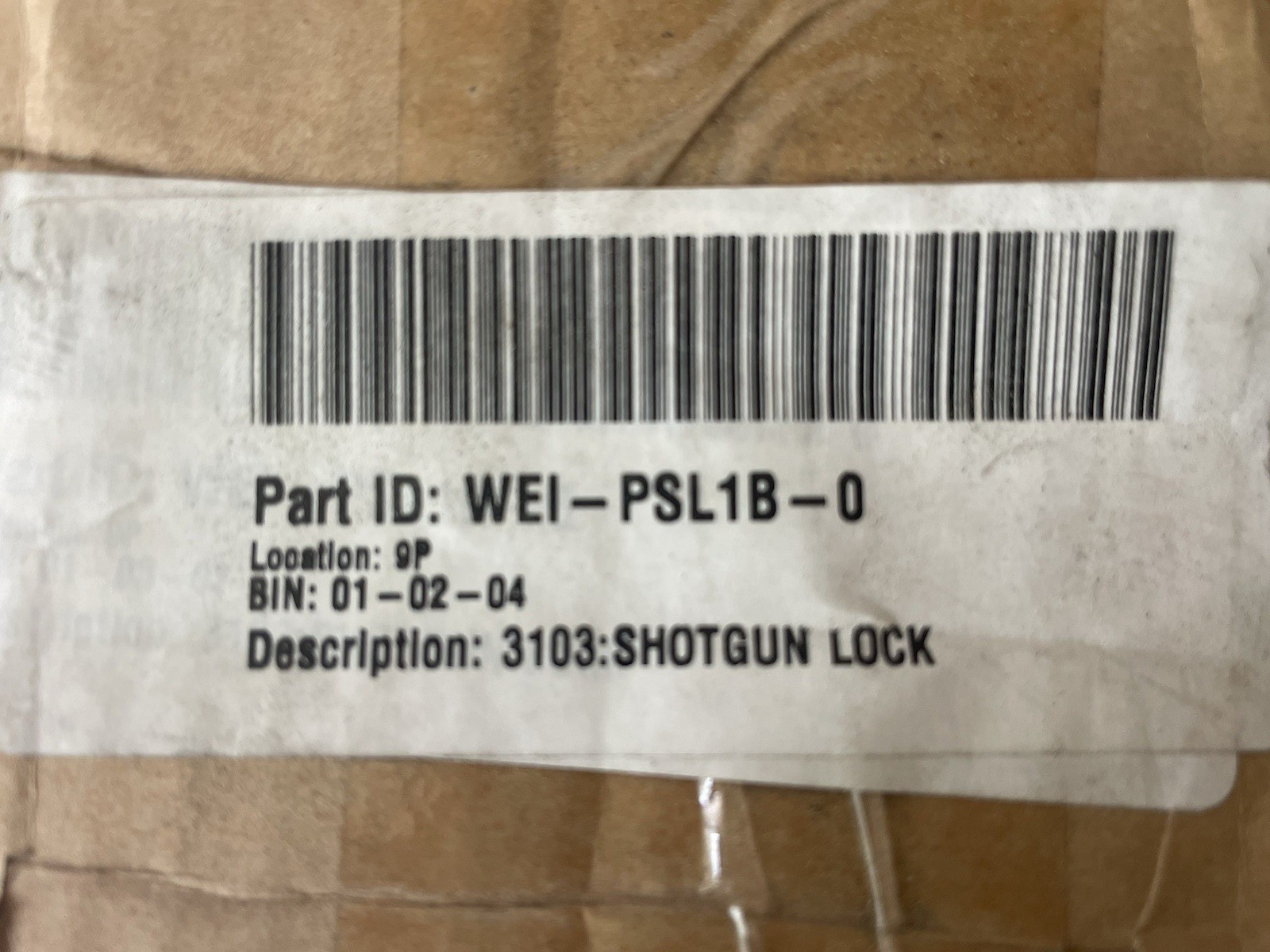 Weiser Solutions Electric Shotgun Gun Lock NO KEY