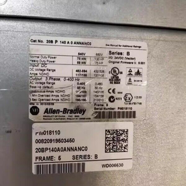 New AB 20BP140A0ANNANC0 New in Box New Factory Sealed Free Shipping