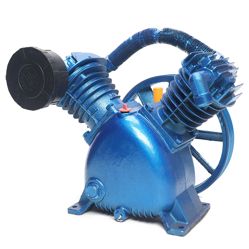 5.5HP 175PSI Replacement Air Compressor Pump Double Stage V Style Low Noise New