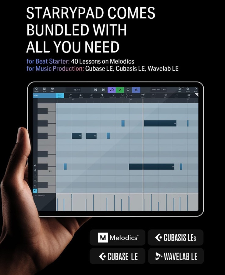 Donner MIDI Pad Beat Maker Machine Professional, Drum Machine