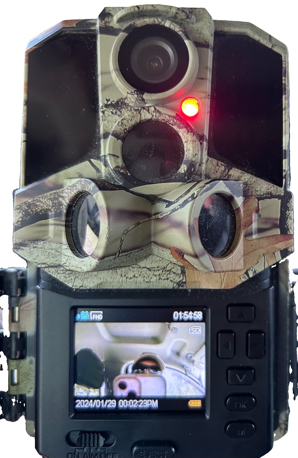 WOSODA 36MP 1920P Trail Camera, Game Camera with Night Vision Motion Activate...