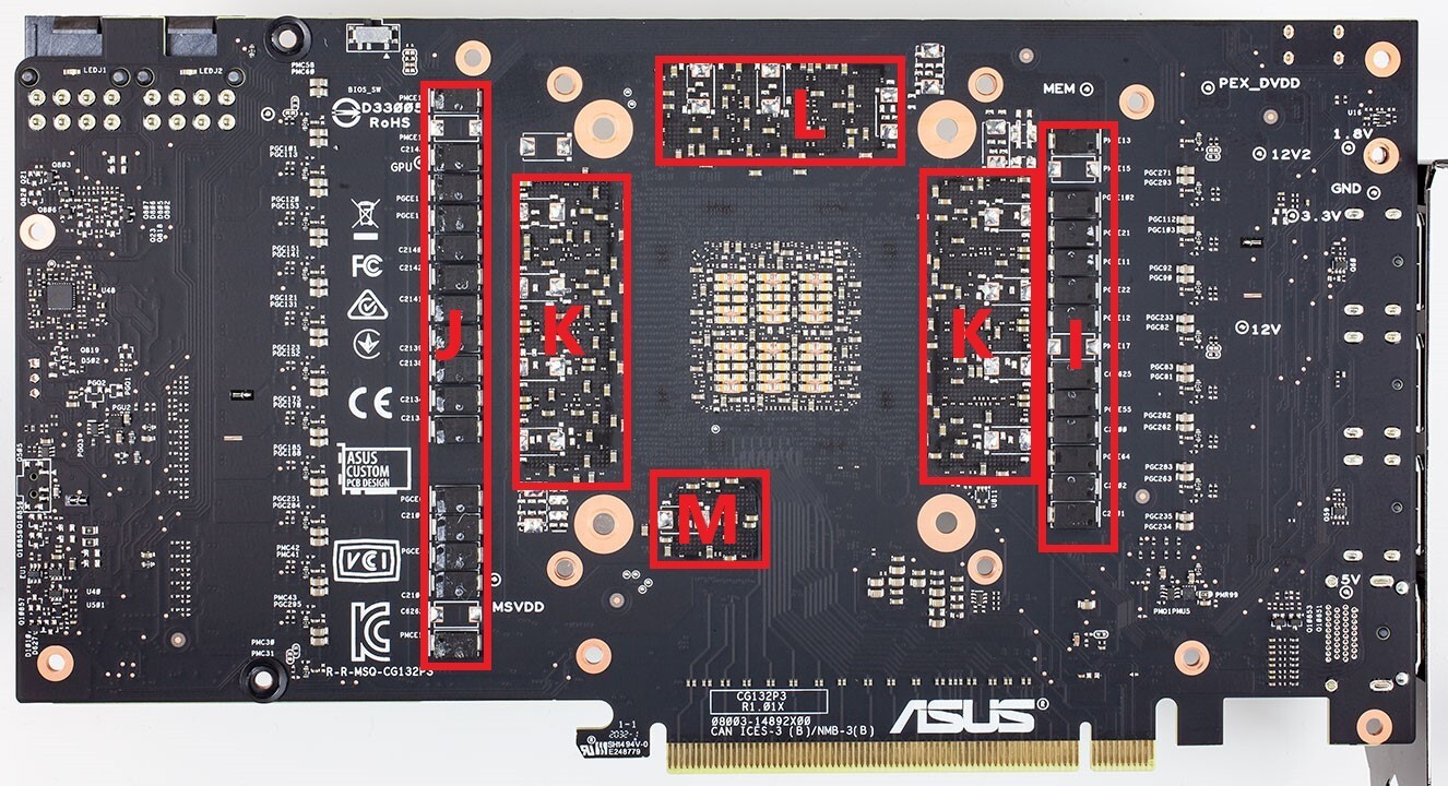 HS 20 W/mK Thermal Pad Set ASUS TUF RTX 3080 Custom