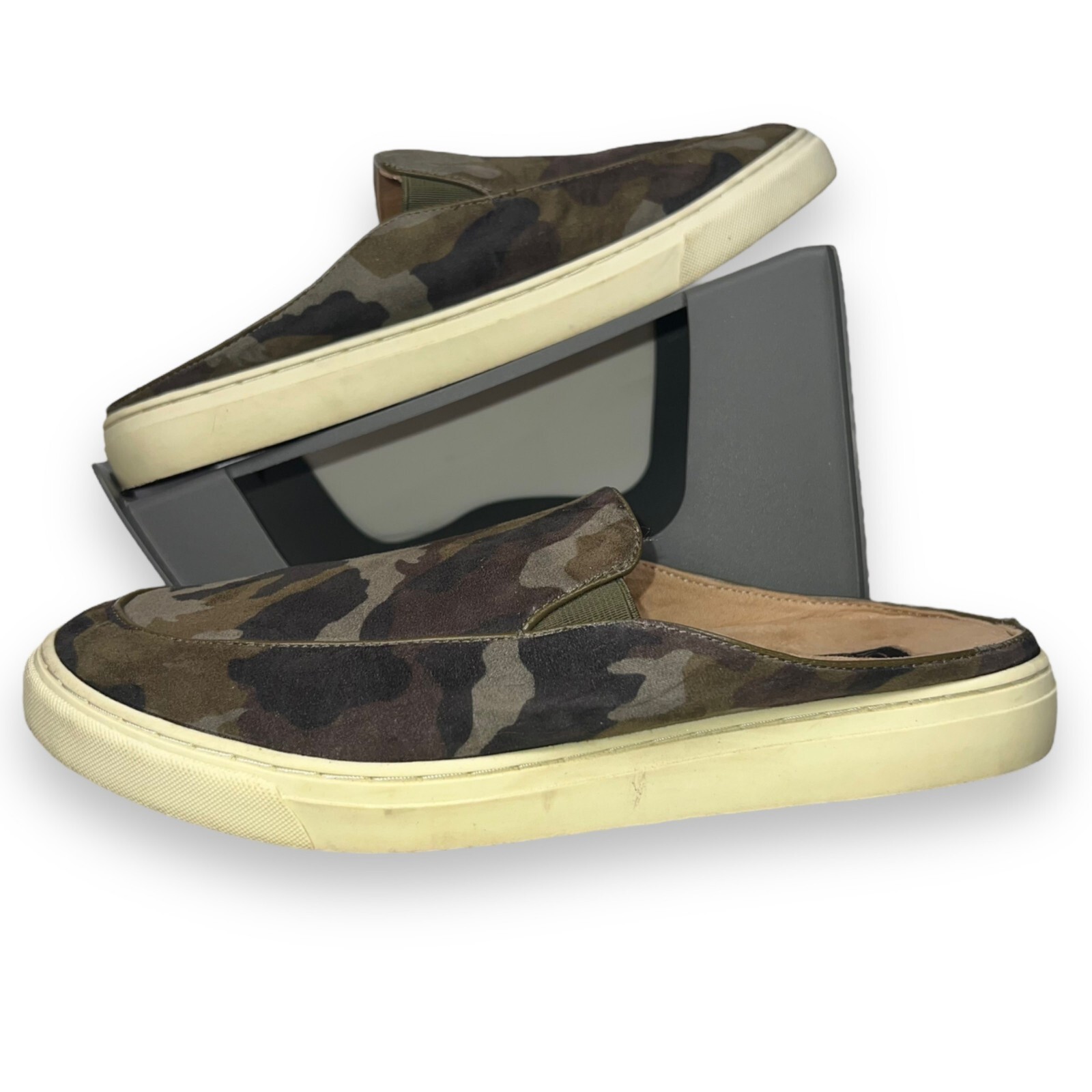 Got It Love It G.I.L.I. Blakeley Moc Slip-on Mules Camo Women's 9