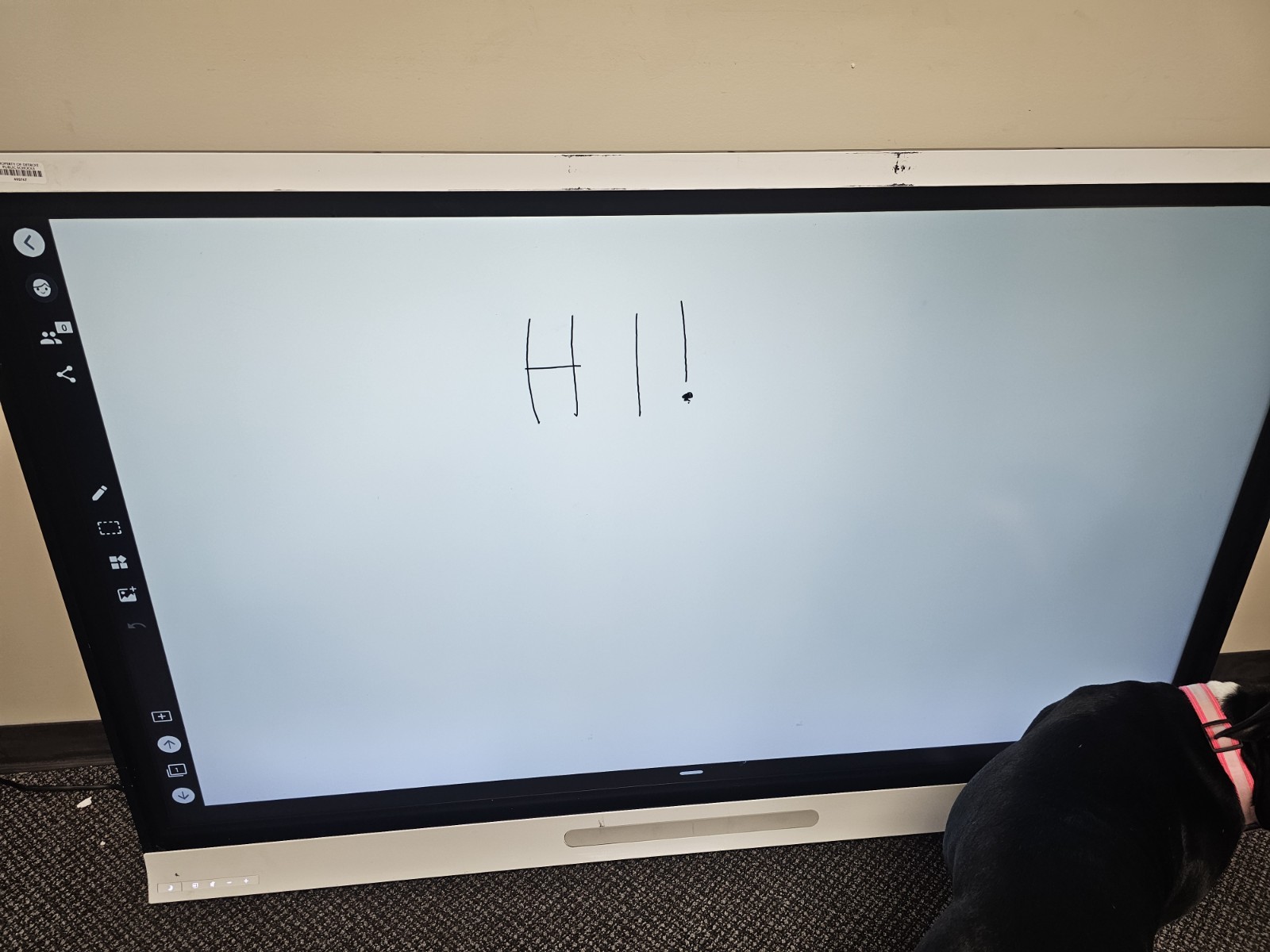 65" 4K SMARTBOARD SPNL-6065 Touchscreen Whiteboard Interactive Flat Panel WIFI