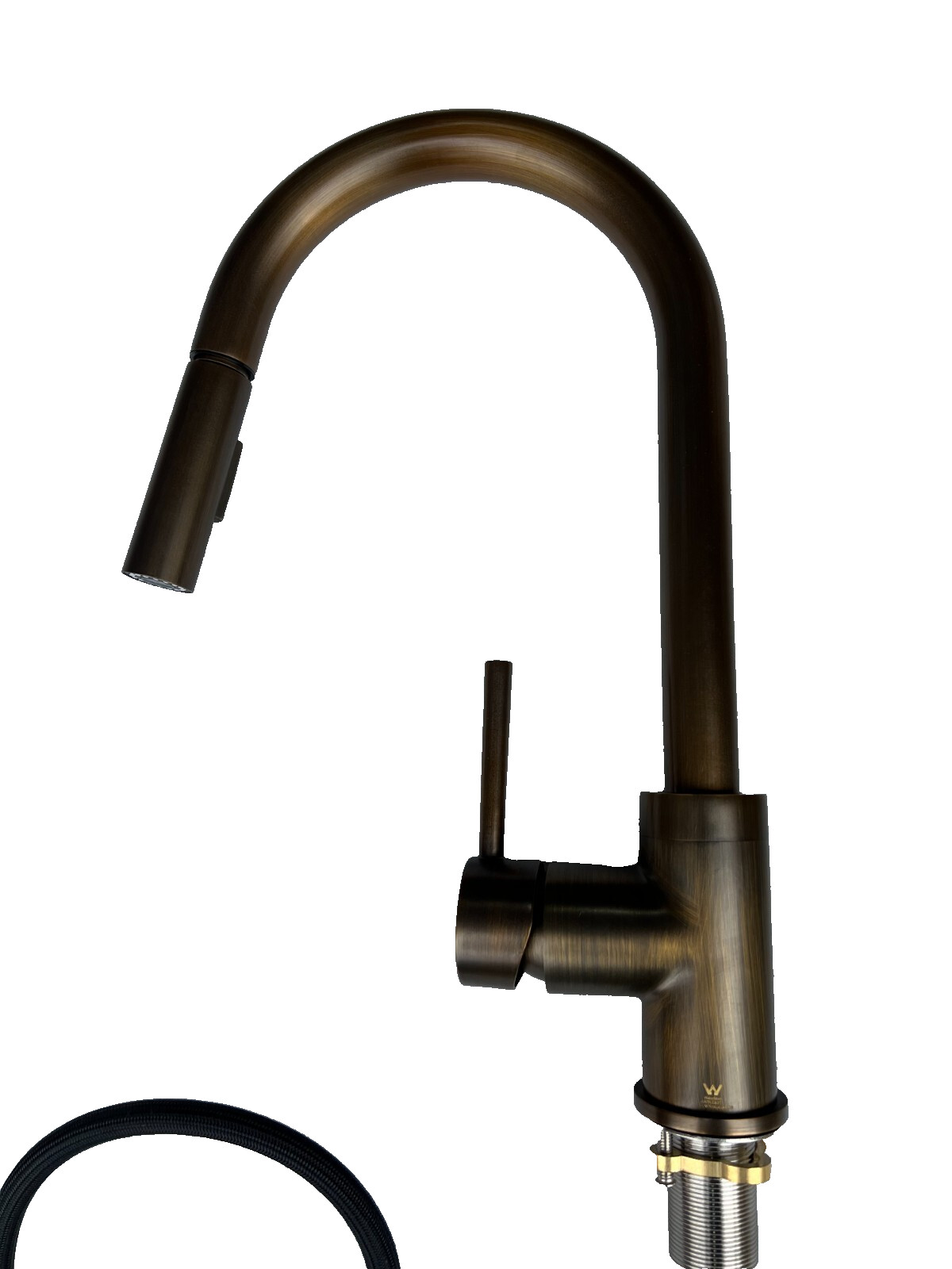 New 2026 Antique Vintag Gold kitchen tap faucet mixer pull out spray function
