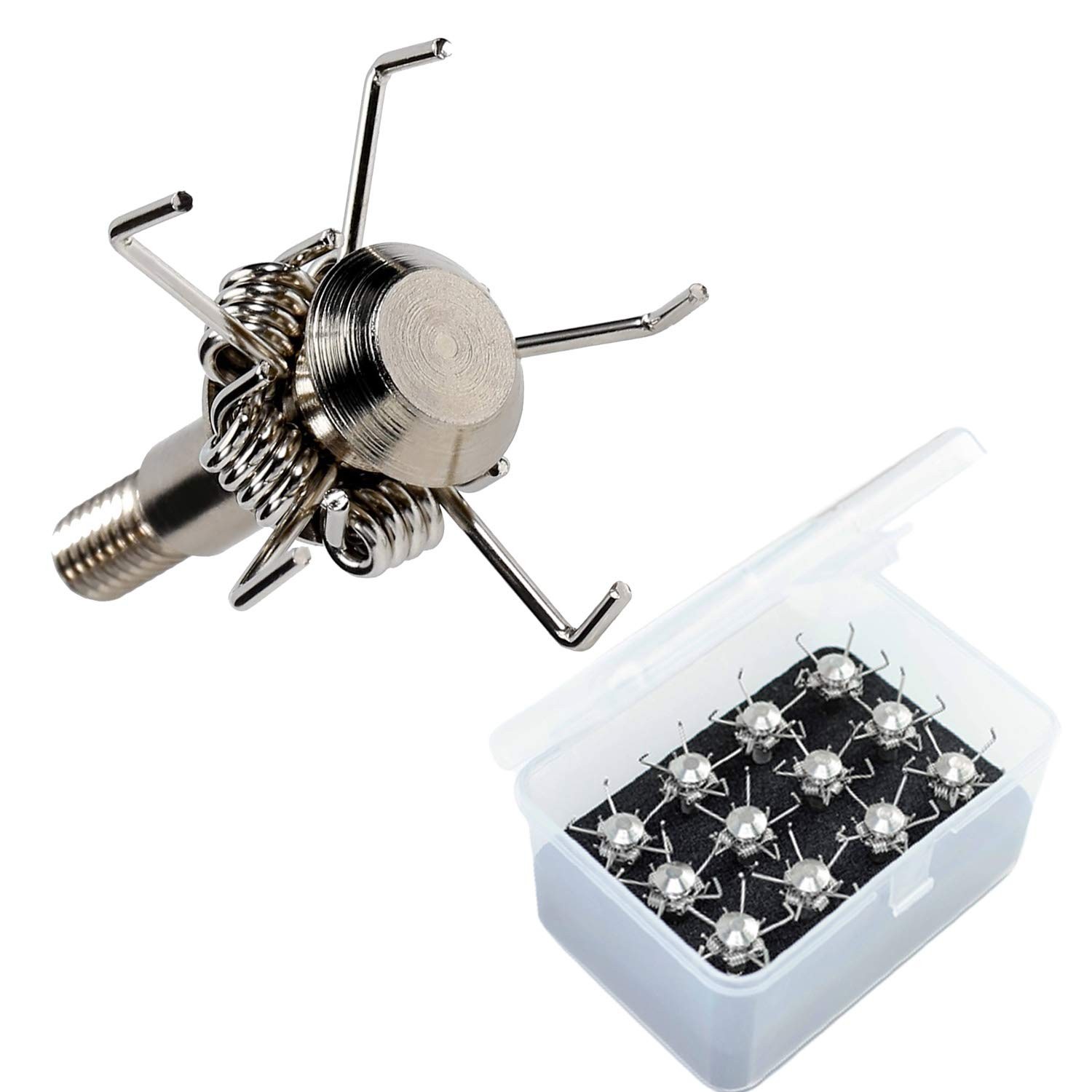 Ontsho 12 PK Small Game Broadheads 100 Grain Archery Hunting Arrow Tips with ...
