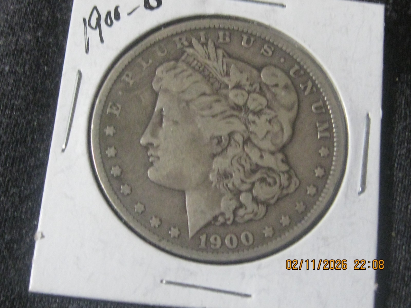1900 o 90% Morgan silver  dollar ungraded  0.77344 OZ SILVER IN EACH COIN