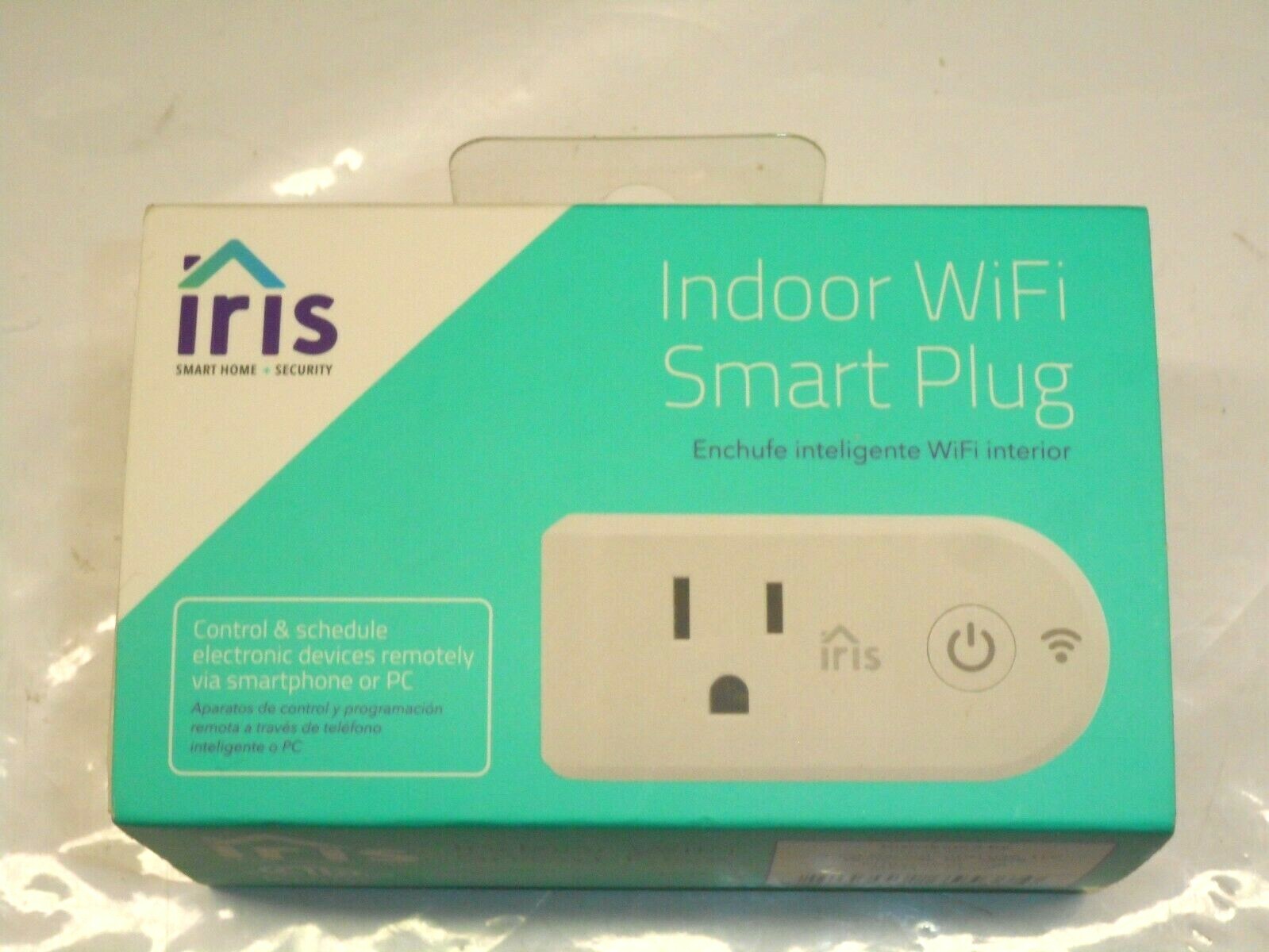 IRIS White Indoor WiFi Smart Plug 120 volt Power Socket Outlet LW100118