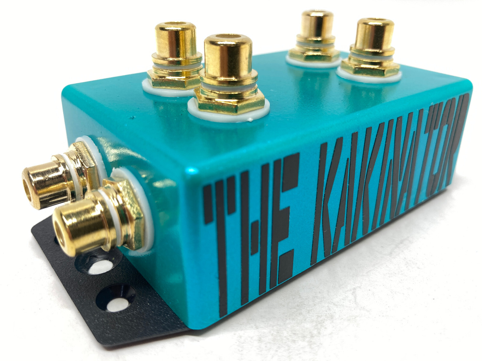 RCA Distribution Block  1-2 Splitter Box Two Way Car Audio THE KAKINATOR AQGREEN