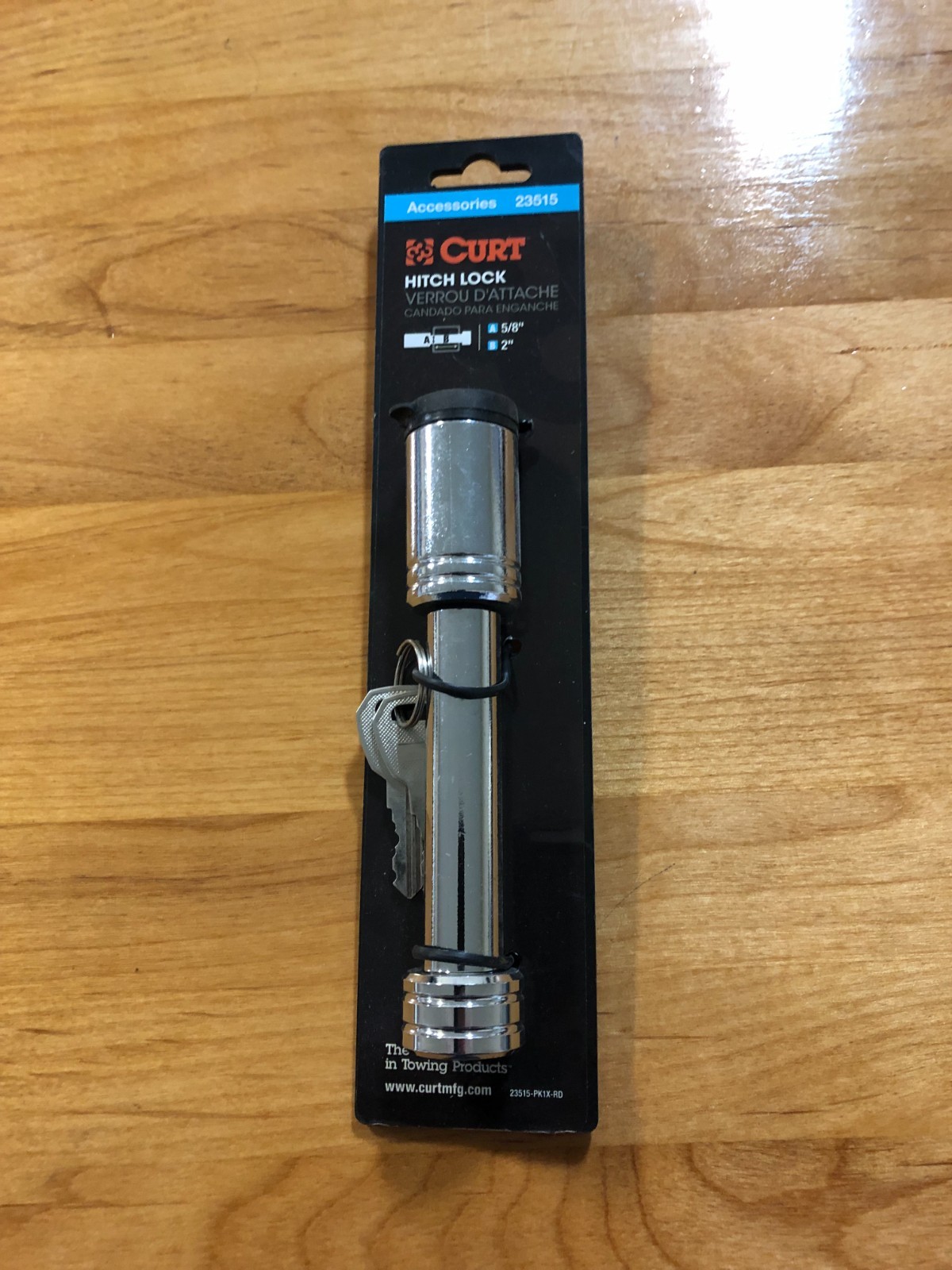 CURT HITCH LOCK 23515