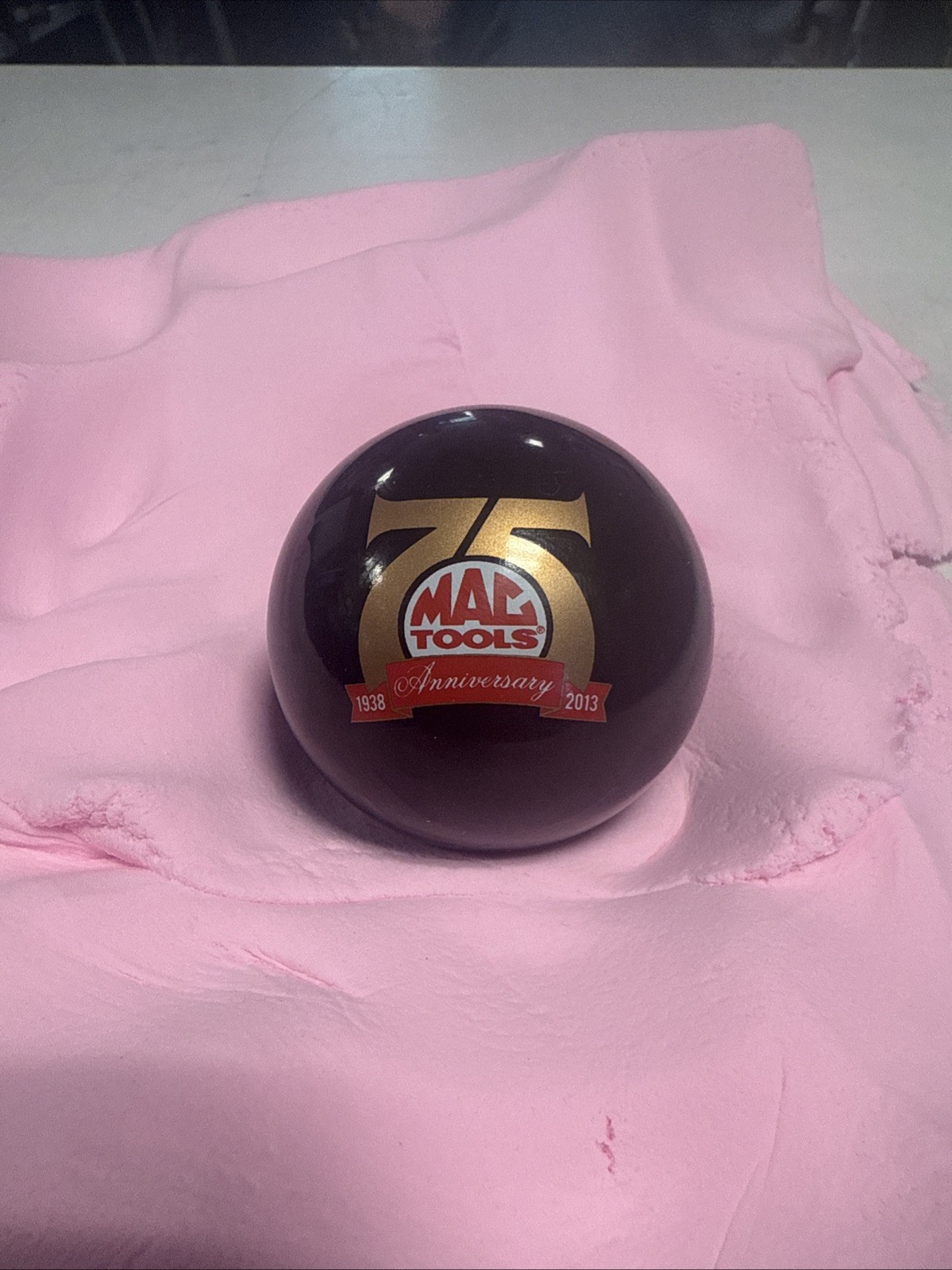 75 year anniversary Mac tools special edition pool ball - BLACK Ball