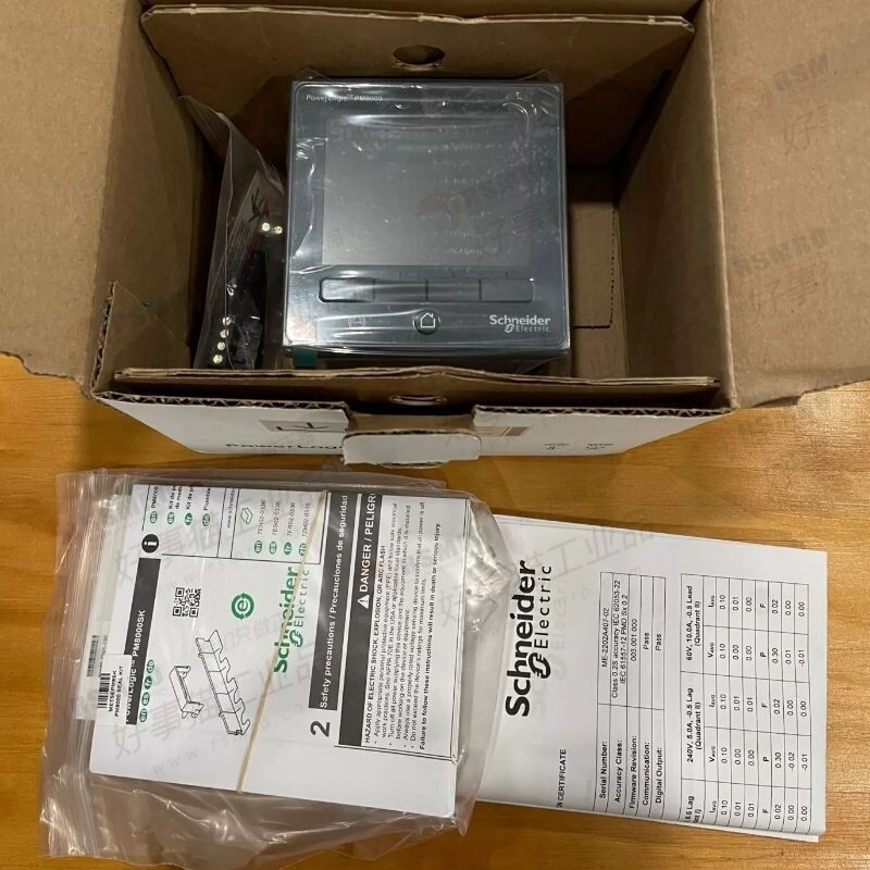 NEW METSEPM8240 Power Quality Meter, Power Logic PM8000, integrated Display
