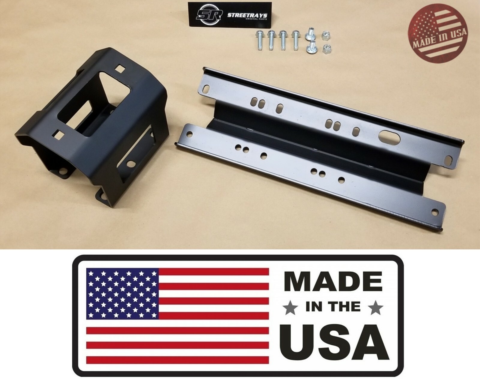 [SR] Heavy Duty Winch Mount Kit for Polaris	Sportsman 400 450 500 800 2005-2010