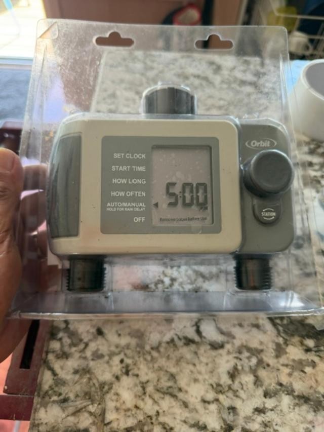 BRAND NEW Orbit Irrigation 2 Port Digital High Flow Timer with Large LCD Screen