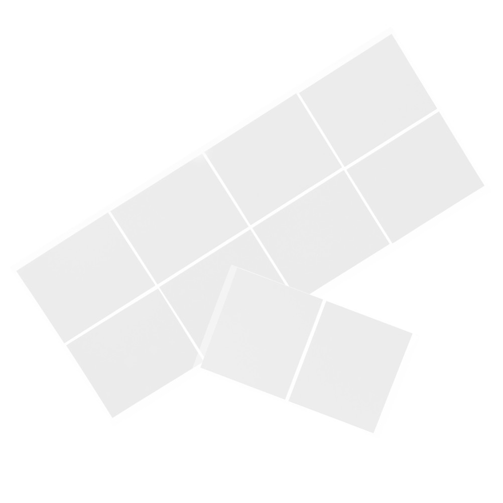 10Pcs LED Light Diffuser Sheet White Adhesive Pet Film for Ceiling Lighting