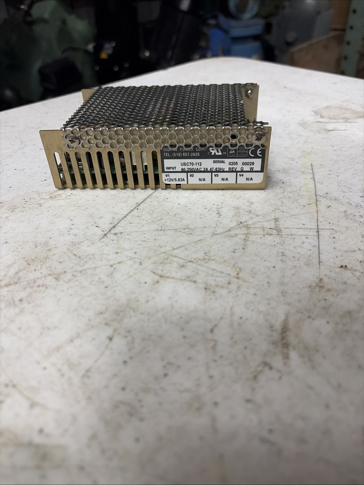 Digital power usc70-112 power supply rev.F 90-250Vac, 2A, 47-63Hz