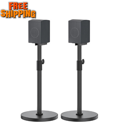 Height Adjustable Speaker Stands for Samsung HW Q990D/Q990C/Q930C - Heavy-Duty F