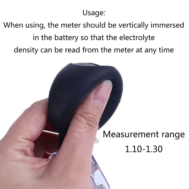 Acid Analyzer Density Tool Vehicle Hydrometer Rapid Tester