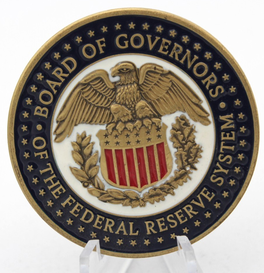Federal Reserve Protective Services Unit Special Agent Challenge Medallion 1.75"