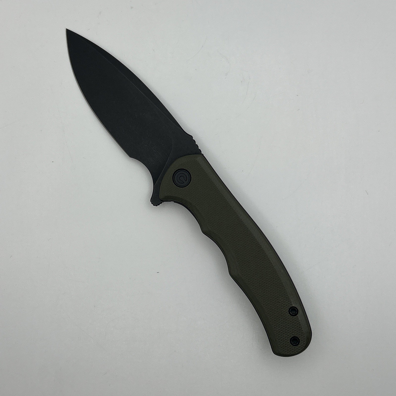 CIVIVI Mini Praxis Folding Knife 2.98" D2 Plain Edge Blade G10 Handle C18026C-1