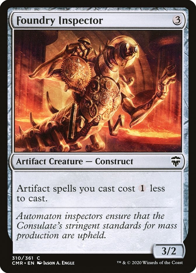 MTG Magic the Gathering Foundry Inspector (310/794) Commander Legends LP