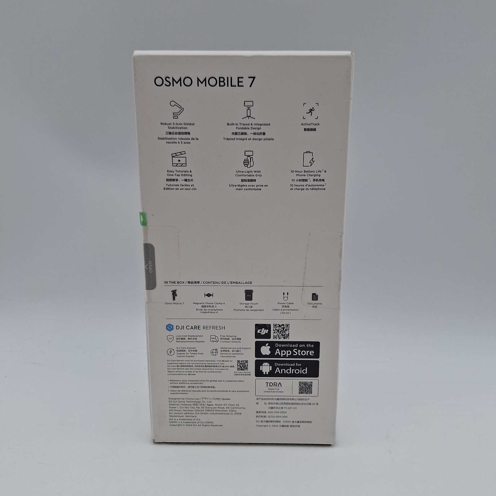 DJI Osmo Mobile 7 3 Axis Smartphone Gimbal New