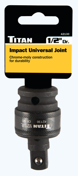Titan 42130 Impact Socket Universal Joint 1/2-Inch Drive