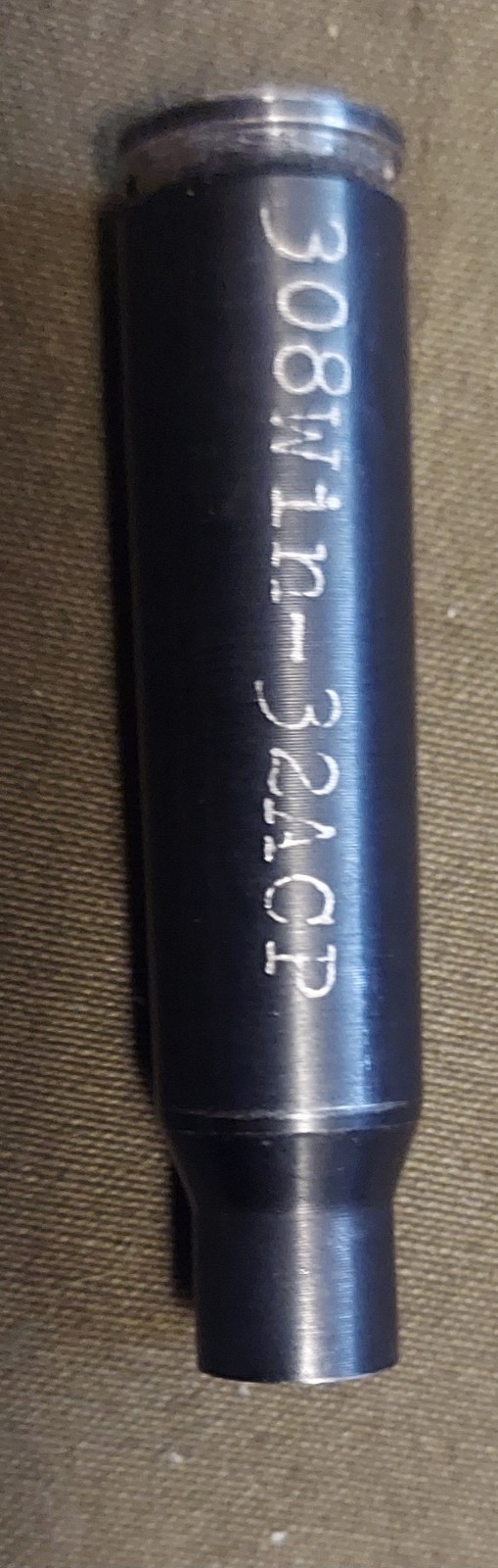 .308 Winchester to .32 ACP Steel Adapter Black