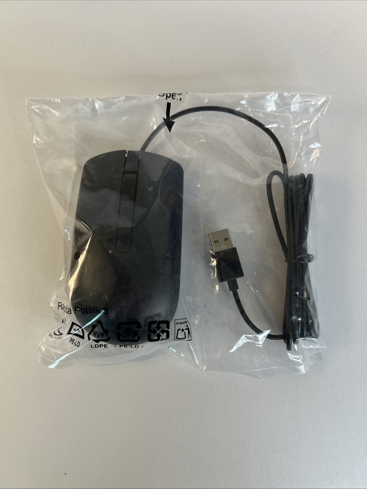 Dell 0WPHTC Wired USB Optical Mouse (OEM)