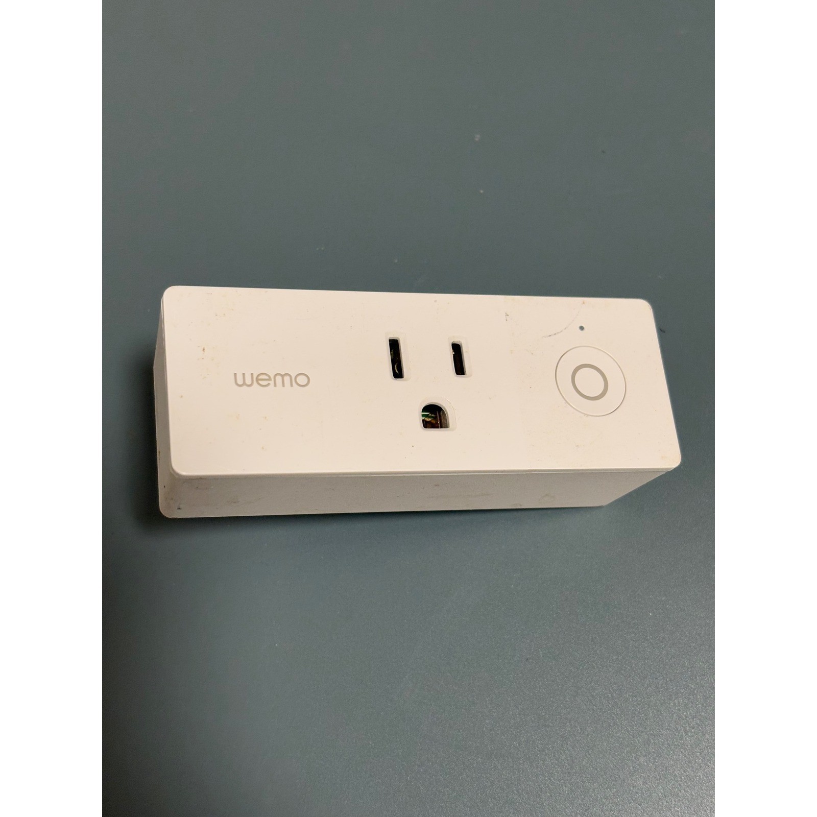 Wemo Mini Smart Plug WiFi Enabled Outlet Remote Control White F7C053