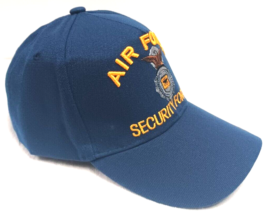 U.S. AIR FORCE SECURITY FORCES HAT MILITARY HAT CAP NAVYBLUE