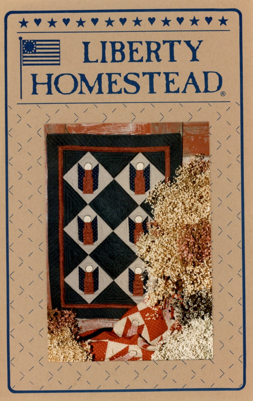 ANGELS Wall Hanging 36" x 26" Quilt Pattern - Liberty Homestead LH10