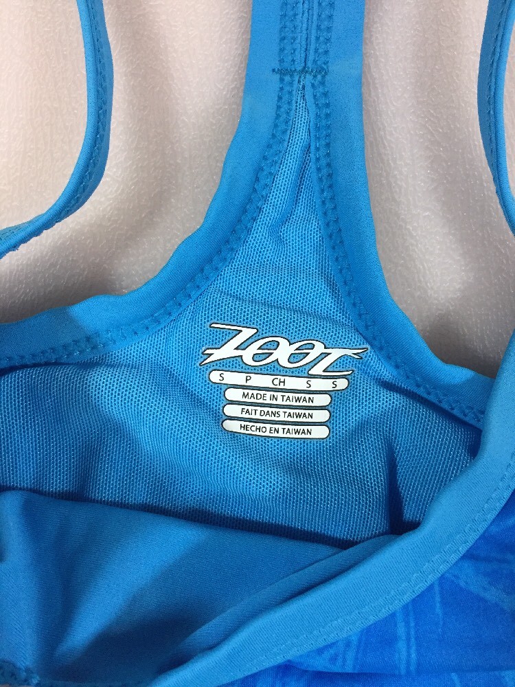 Zoot Womens Performance Cami Tri Top Small S (6048)