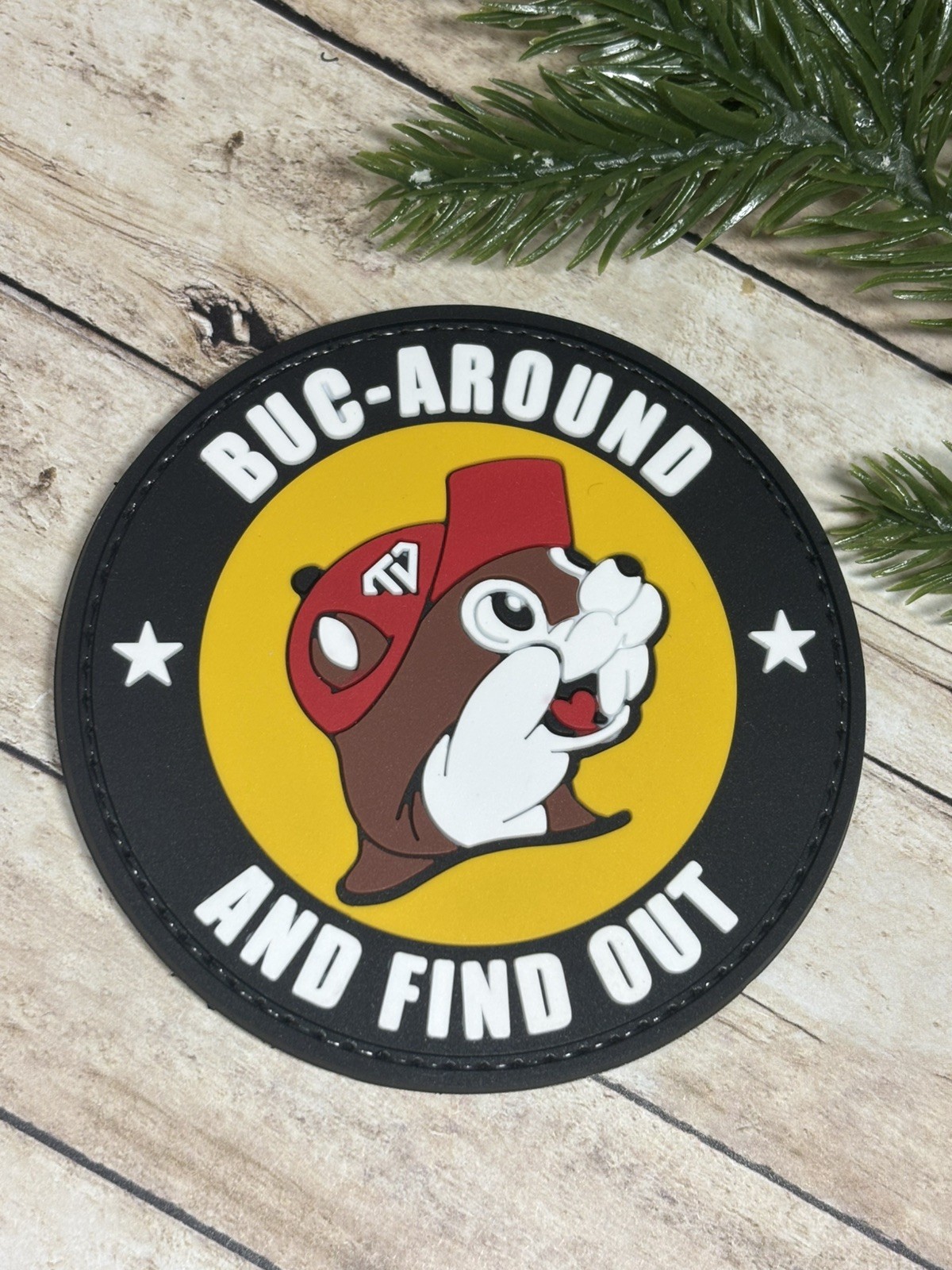 Tactical PVC Patch- Buc-ee's Patch - Buc Around And Find Out Bucees Patch